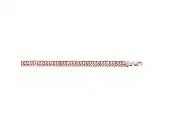 Bevilles Jewellery 9ct Rose Gold Silver Infused Fancy Infinity Link Bracelet offer