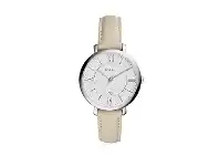 Bevilles Jewellery Fossil Ladies Jacqueline Beige Leather Watch ES3793 offer