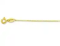 Bevilles Jewellery 9ct Yellow Gold 40cm Necklace offer