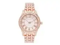 Bevilles Jewellery Pierre Cardin Ladies Rose Gold Stone Set Watch 5507 offer