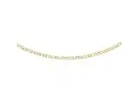 Bevilles Jewellery 9ct Yellow Gold Open Curb Necklace offer