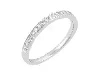 Bevilles Jewellery Love by Michelle 18ct White Gold 0.18ct Diamond Ring offer