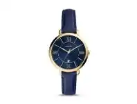 Bevilles Jewellery Fossil Jacqueline Blue and Gold Women's Watch ES5023 offer