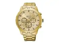Seiko Men's Gold Chronograph Stainless Steel Watch SKS610P
