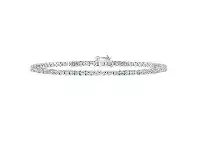Bevilles Jewellery Meera Tennis Bracelet with 2.00ct of Laboratory Grown Diamonds in 9ct White Gold offer