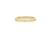 Georgini Stellar Lights Gold Eos Ring - 9