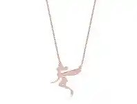 Bevilles Jewellery Disney Tinker Bell Rose Necklace offer