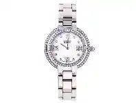 Bevilles Jewellery Roberto Carati Ambrosia Crystal Mother of Pear Silver Watch offer