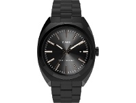 Bevilles Jewellery Timex Milano XL Black Dial With Rose Gold-Tone Accents And Black Bracelet offer