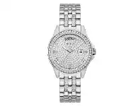 Bevilles Jewellery Guess Lady Comet Silver and Crystal Women's Watch GW0254L1 offer