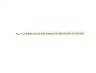 Bevilles Jewellery 9ct Solid Yellow Gold 55cm Necklace offer