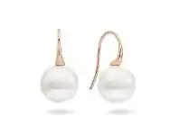 Bevilles Jewellery Georgini Natura Rose Gold Pearl Earrings offer
