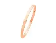 Bevilles Jewellery 9ct Rose Gold Half Round Bangle offer