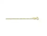 Bevilles Jewellery 9ct Yellow Gold 45cm Long Curb Chain Necklace offer