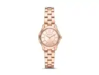 Bevilles Jewellery Michael Kors Rose Gold Stone Set Watch MK6591 offer