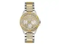 Bevilles Jewellery Guess Ladies Sport Two-Tone Stone Set Watch U1156L5 offer