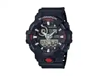Casio G-Shock Black & Red Digital-Analog Gent's Watch GA700-1A