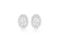 Bevilles Jewellery Georgini Aurora Glow Earrings Silver offer