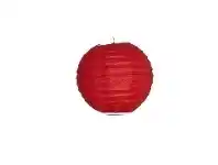 Lantern, Paper 20cm - Red