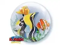 Double Bubble Balloon - Tropical Fish