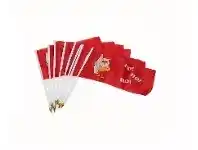 Garden Flags - Surfboard Santa, 8 pk
