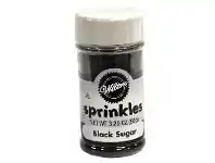 The Party People Shop Cake Sprinkles - Sugar, Black offer