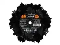 The Party People Shop Garland - Boneyard, Black Leaves offer