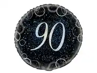 The Party People Shop Balloon - Foil, Glitz 90 Blue offer