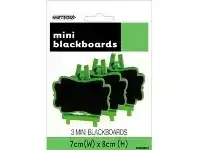 The Party People Shop Mini Blackboards - Lime Green 3 pk offer