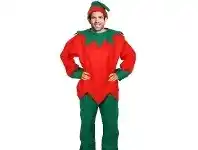 The Party People Shop Adult Costume - Budget Mr Elf offer