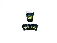 The Party People Shop Cups, Totally 80s 8 pk offer