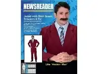 The Party People Shop Adult Costume - Karnival, Newsreader offer