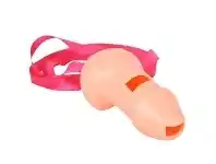 Whistle - Penis, Ribbon Necklace