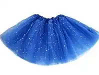 The Party People Shop Tutu - 40 cm, Glitter Blue offer