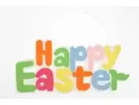 The Party People Shop Banner - Felt, Happy Easter offer