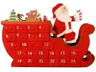 Advent Calendar - Santa & Sleigh