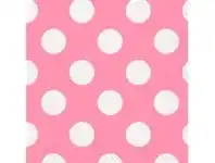 The Party People Shop Serviettes - Cocktail, Polka Dots Hot Pink offer