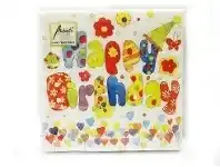 The Party People Shop Serviettes - Luncheon, Happy Birthday 20 pk offer