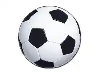 The Party People Shop Cardboard Cutout - Soccer Ball, Large offer
