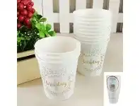The Party People Shop Cups - Happy 1st Birthday Blue 12 pk offer