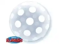 The Party People Shop Bubble Balloon - Deco, Polka 20" offer