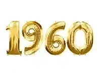 The Party People Shop Balloon - Foil Number Set, Large Gold 1960 offer