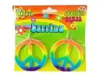 Earrings - Hippie, Peace