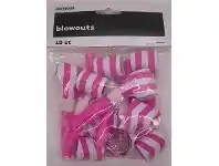 Blowouts - Stripes/Chevron Hot Pink 10 pk