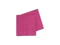 The Party People Shop Serviettes - Cocktail, Hot Pink 40 pk offer