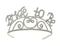 The Party People Shop Tiara, Metal - Bride to Be offer