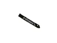 The Party People Shop Sash, Bridesmaid - Black offer