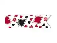 The Party People Shop Decorative Ribbon - Casino/Cards offer