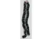 The Party People Shop Tinsel - Dark Green/Black, White Edge offer