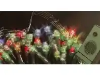 The Party People Shop String Lights - 80 LED, Multicolour Musical offer